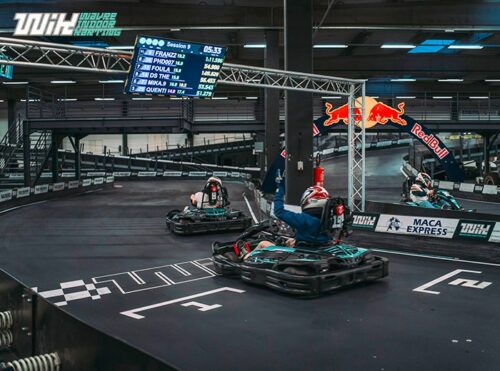 1 sessie karten, inclusief membercard Wavre Indoor Karting