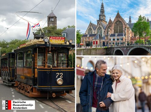 Valentijnsrit in een historische tram + drankje (60 min.)