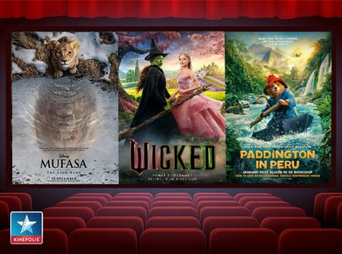 Film naar keuze bij Kinepolis + aangesloten partners (24 locaties)